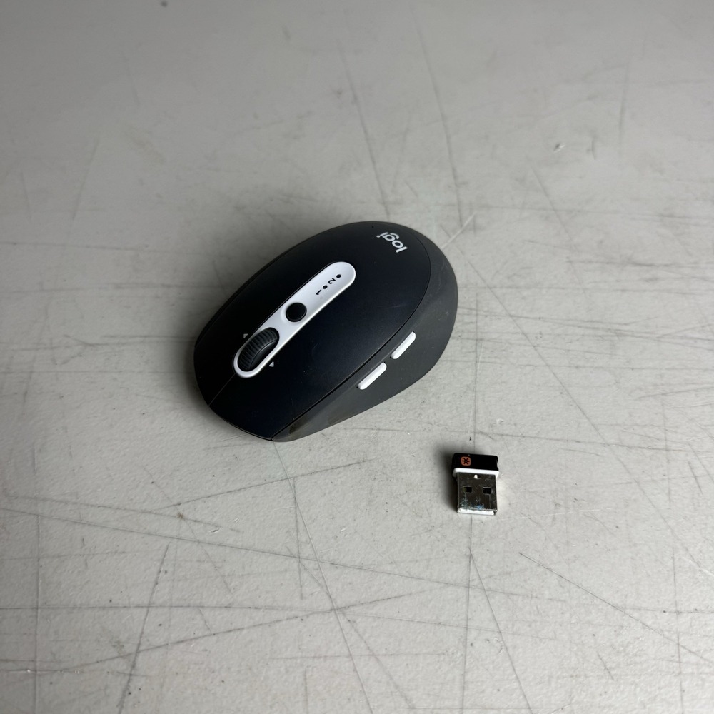 Logitech - M585 Multi Device Wireless Bluetooth Mouse - with Dongle - Gray